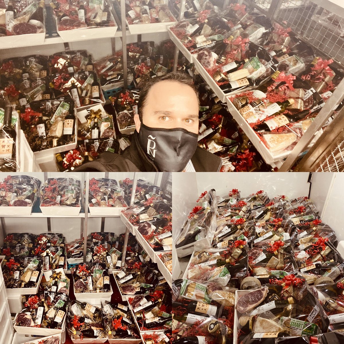 antoniopebarrio's tweet photo. Gracias a todos los clientes, amigos y empresas que han confiado en @pdelicatessen para tener un detalle con empleados, amigos y familiares. Y gracias a proveedores y todo el personal que forma parte del #equipo de Peña. Siendo una cadena unida el #éxito asegurado. https://t.co/GvFW5QxBLX