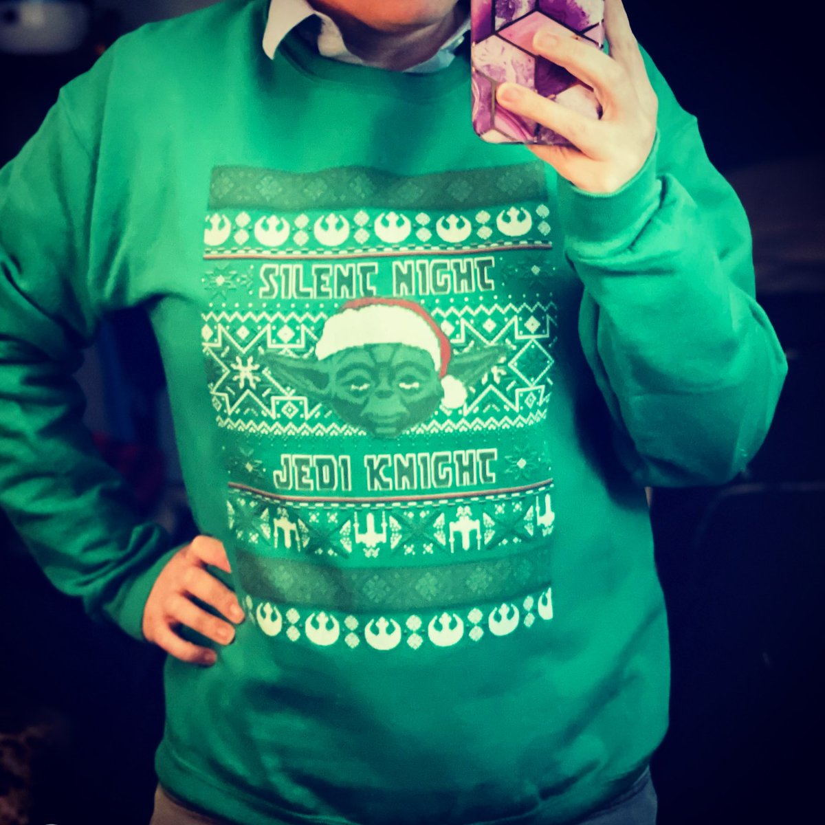 MmeGregDHS's tweet photo. @CSDDoverHigh ugly sweater friday! #virtualholidayspiritweek https://t.co/0jrXpQ8nMf