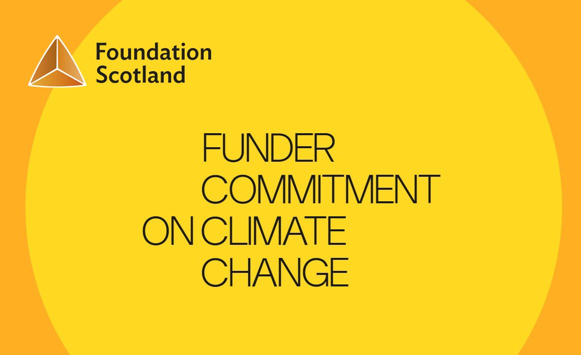 FoundationScot's tweet photo. As 2020 draws to an end, we look forward to working with @ACFoundations in 2021 as we sign up to Funder Commitment on Climate Change #ACFclimate #climatechange #funders https://t.co/3r3XF3Lyhd