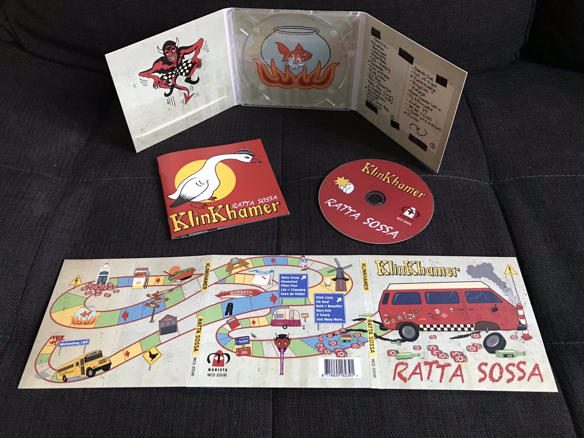 #Krystkadootsje :) Sjoerd , Paul en Fopstra sieten froeger yn Klinkhamer . Legendarische band ! 😄🤛  Tiisdei  it splikspliterneije album mei âlde en foaral en Nije nûmmers #Ska #Punk #Fryslân