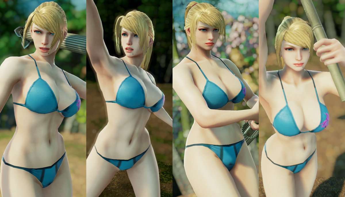 Woldlond_stars's tweet photo. SETSUKA, Samus bikini
#雪華 #SETSUKA #SCVI_SET
#SOUL_CALIBUR_VI
#ZeroSuitSamus #Metroid
#SamusAran #Samus https://t.co/vFhFyAKuUJ