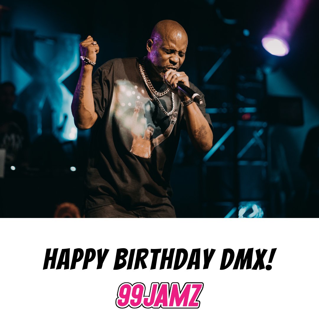 Happy 50th Birthday to Fun fact: DMX stands for Dark Man X. 