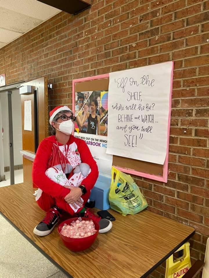SPSFoundation's tweet photo. SHS Alumni are showing up at our schools with amazing Christmas spirit!! Check out Meg Norton Swiney and Fara McDonald!! These two make an impact every day at our schools! Our students love them and they love our students!! https://t.co/gNmpwoBr1L