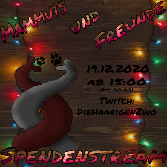 HaarigeZ's tweet photo. In 24std ist es soweit: Unser erster #Spendenstream geht #live !

Tut gutes, gewinnt Dinge, habt Spaß!

Mit dabei sind: @timfaobian @EinBaertiger @DiscontinuedTV @unkhrarr @Mutzel95 uvm!

Gespielt werden u.a.: @AmongUsGame @DeadByBHVR 
und @TabletopSim 

Wir freuen uns auf euch! https://t.co/gJNjEEHKJL