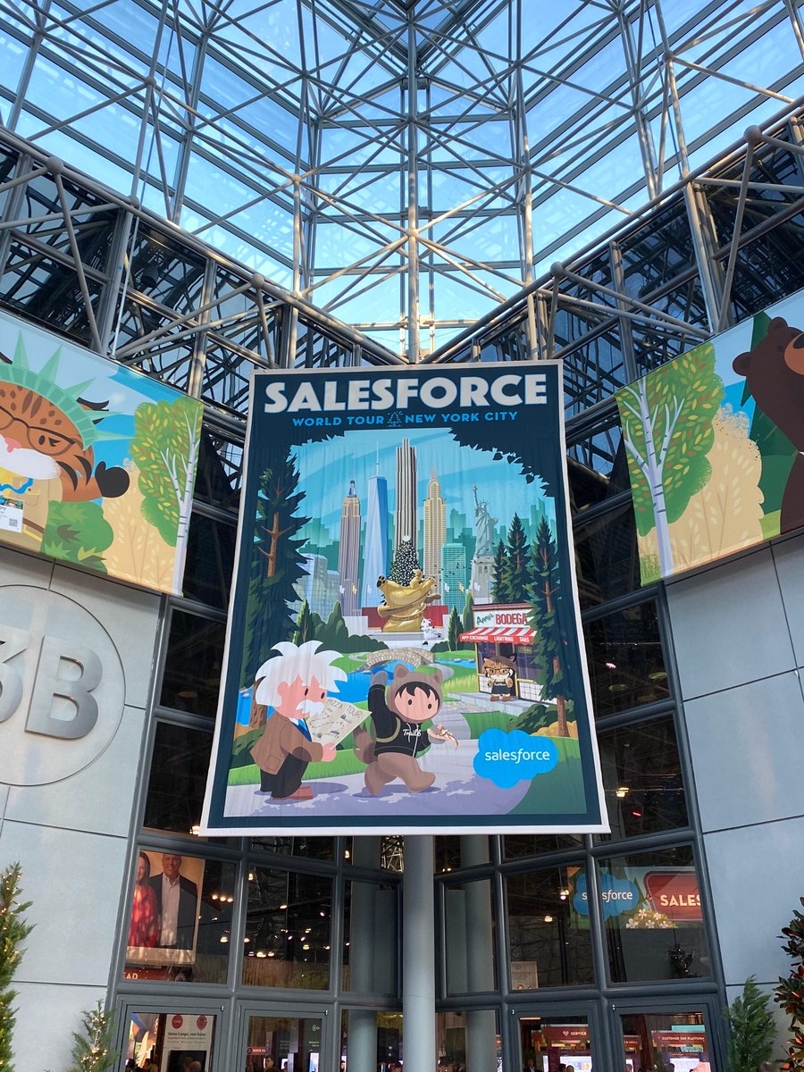 SalesTripLtd's tweet photo. Well, that's been quite a 12 months.
This time last year, we were at #Salesforce World Tour In New York.
Although everything is quite different this year, one thing remains the same. The #NY snow ❄️
#SalesforceWT @appexchange https://t.co/LUPteeBHQO
