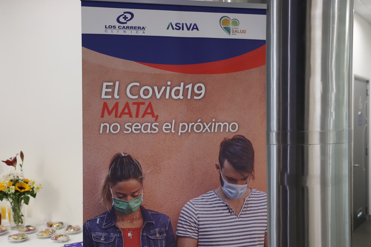 SaludSsrv's tweet photo. 🔴 Seremi @fvalvare participa en campaña de lanzamiento de comunicación de riesgo “El Covid-19 MATA, no seas el próximo” de @somosasiva https://t.co/ibCxmFk9rO