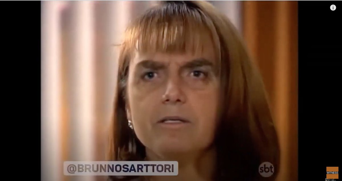 SamGregory's tweet photo. .@brunnosarttori #Deepfake satire makes usage of well-known soap opera and popculture tropes - from El Chapolin to La Usurpadora about twin sisters, repurposed to feature President Bolsonaro of #Brazil and ex-President Lula (thread 👇🏻 via #Deepfakery talk) https://t.co/PGHG4dkdhd https://t.co/u9Fk9cAyhX