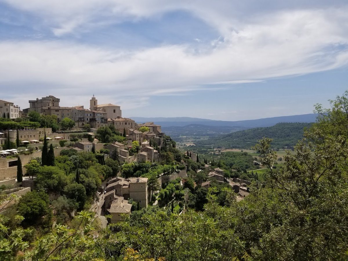 I miss travelling, and not just in the Middle East: Gordes, Provence