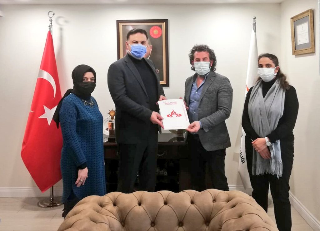 SerkanAcar_Gop's tweet photo. İstanbul Rehabilitasyon Merkezleri Derneği temsilcilerine ziyaretlerinden dolayı teşekkür ederim. https://t.co/RVI2T3J2Rw