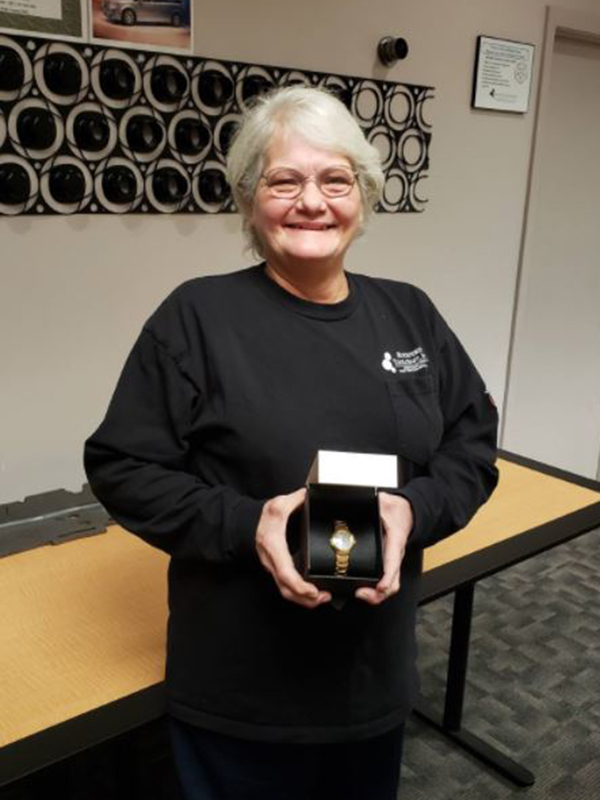 heavystamping's tweet photo. Congratulations to Jennifer Frisch on her 25th anniversary with Rockford Toolcraft!
Jenny has worked for us since December 18, 1995! She’s worked in the stamping department, as a progressivie press operator and currently a press operator for our plant 1 night shift! https://t.co/xhzrAUOPYv