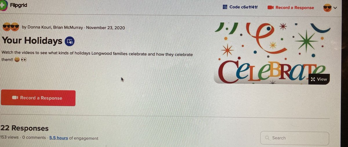 Loved learning about the different holiday traditions of the students and staff at Longwood! #LWCelebrations