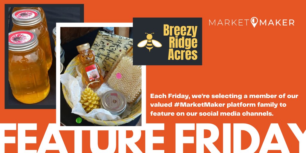 FoodMarketMaker's tweet photo. Every Friday, we're featuring the profiles that help make our platform great. This week's feature is Breezy Ridge Acres in Jackson Center, PA! 

"We are a small farm specializing in raw honey, believing that nature has better answers than people." https://t.co/x1CddHwKpO https://t.co/q5WiyCZlXb