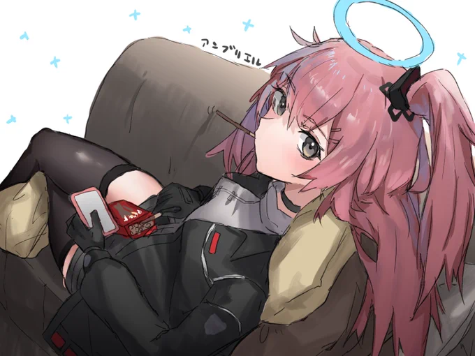 ('ω')くつろぎアンブリエルrkgk!? 
#アークナイツ 