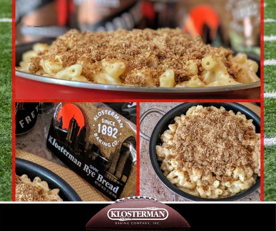 GoBEARCATS's tweet photo. Hut, hut … hike! This Beer Mac & Cheese Bake is sure to be the MVP of your next @GoBearcatsFB tailgating spread! #KlostermanBread #Bearcats #tailgating #recipes https://t.co/ON4vLvkh4Z
