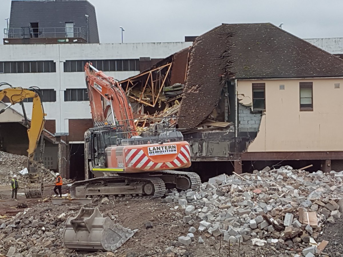 HertfordMuseum's tweet photo. Its our last day open for a while, you've got until 5pm to pop in and make us smile!
Meanwhile on #demolitionwatch we're saying goodbye to Boots and remembering its former glory! https://t.co/F5h50DCJfY