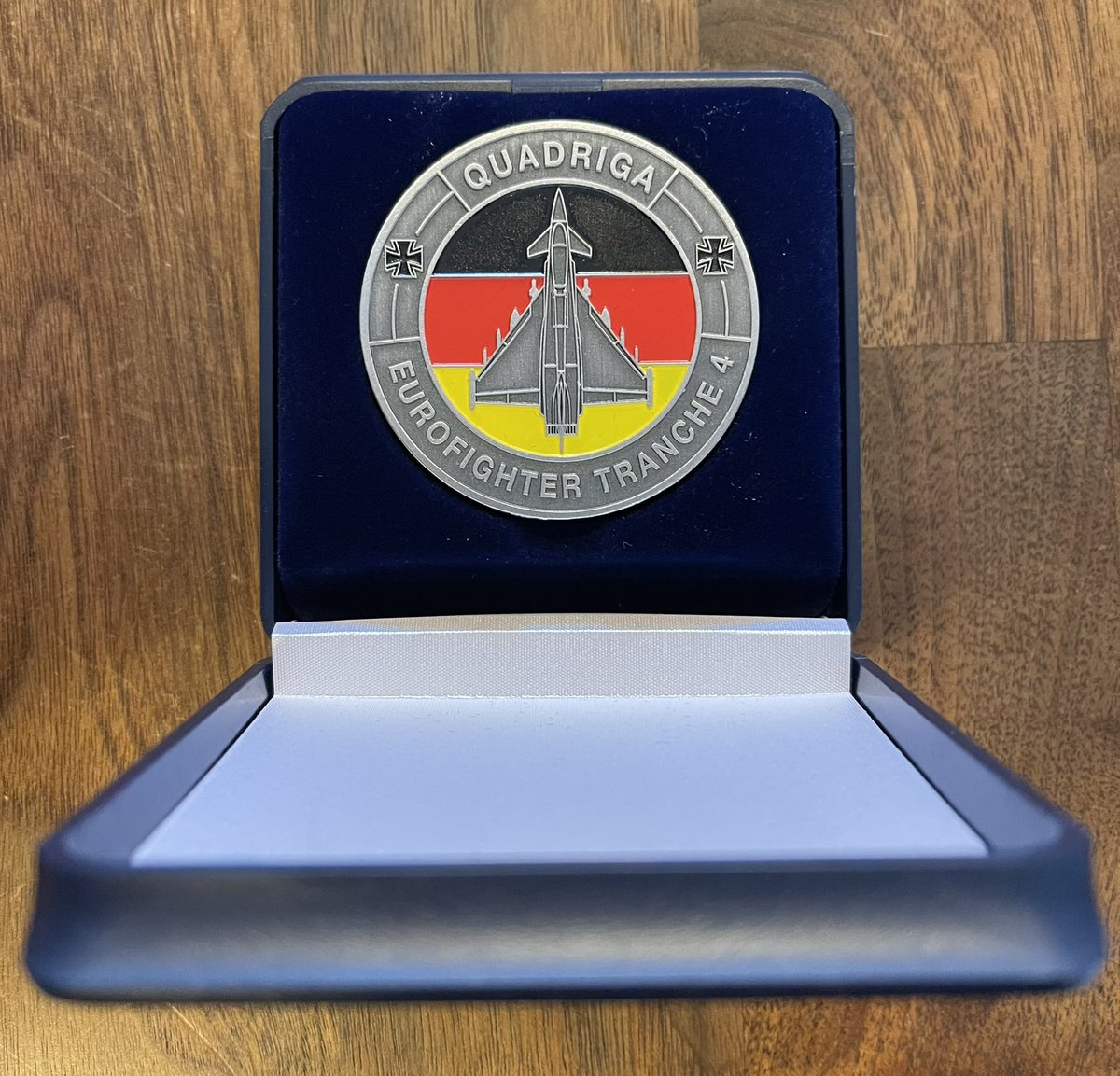AgueraMartin's tweet photo. When the bro's got you covered.
Thanks, @GammelWolfgang !💪
#WeMakeitFly #Quadriga #Eurofighter #Tranche4 #DefenceMatters #FighterFriday #Teamwork #StrongerTogether
@AirbusDefence @eurofighter @Team_Luftwaffe @FlorianTaitsch @FloetnerD @EratDirk @HokeDirk @GumbrechtMarco https://t.co/eolEw0zW1G
