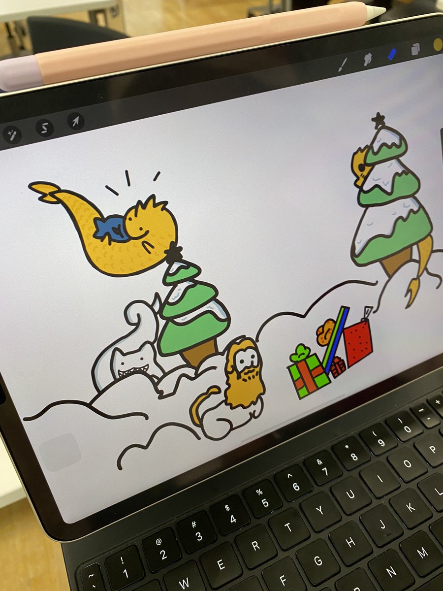 PinkVarin's tweet photo. Himmapan animals X Christmas 📔📔📔 Y7 are learning about the animals in Thai literature. #HimmapanForest #หิมพานต์มาร์ชเมลโล่   #HimmapanMarshmallow #NonThai #SHR #ThaiStudies https://t.co/bxu5maMg6w