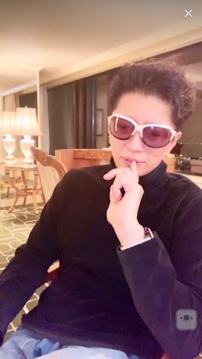 専用、Gackt 着用　タートルネック ☆前半は同行されている巧さんも声だけ登場され、楽しい話題から考え