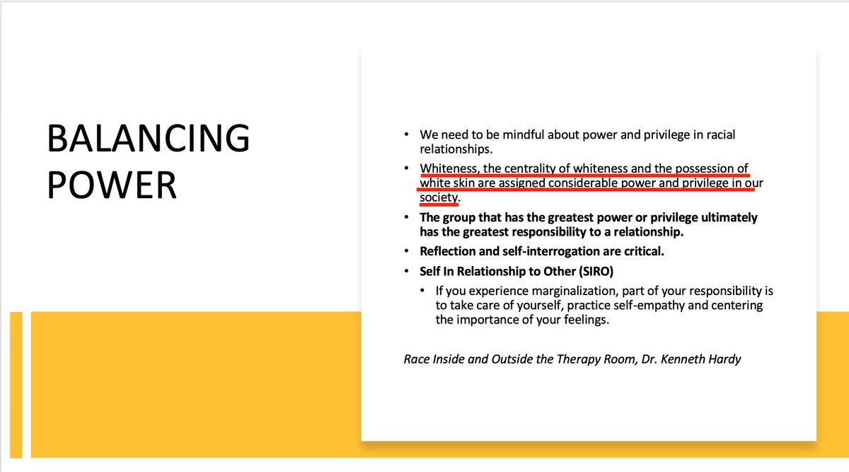 The central message is that white teachers must recognize that they “are assigned considerable power and privilege” because of their “possession of white skin.” To atone for this guilt, they must “bankrupt [their] privilege in acknowledgement of [their] thieved inheritance.”