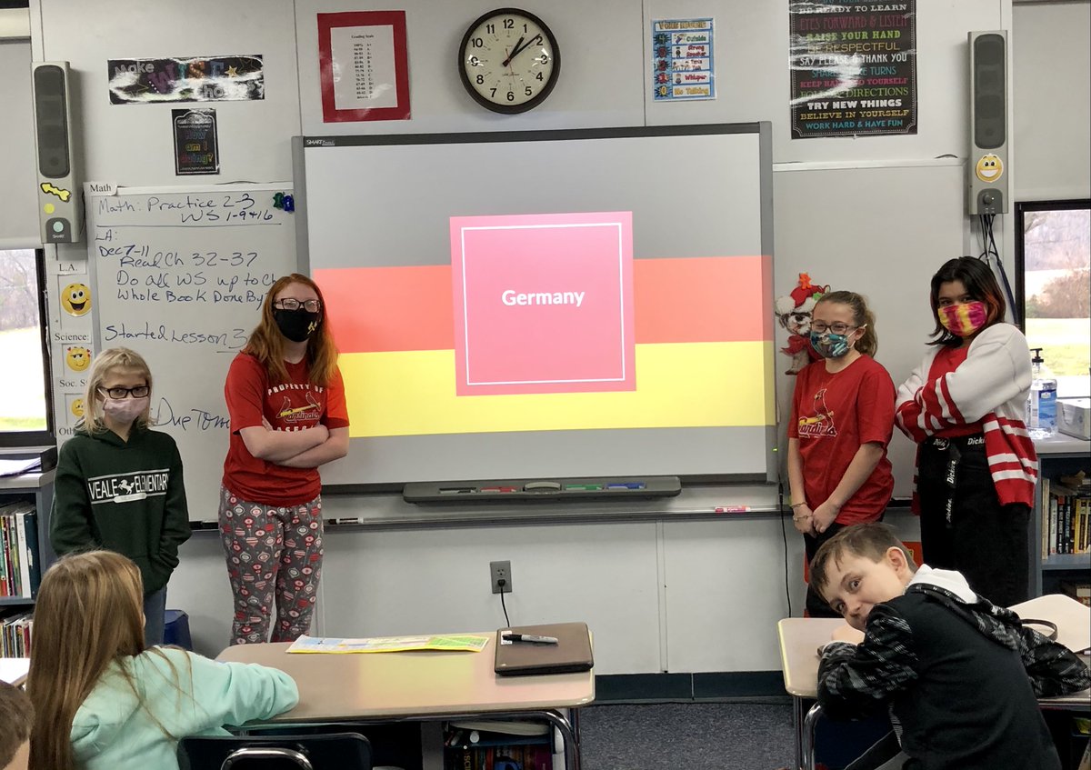 VealeElem's tweet photo. Mr. Mercer’s class researched Christmas traditions around the world and presented their findings to the class. Here are a few of the groups. https://t.co/WbwzStwXje