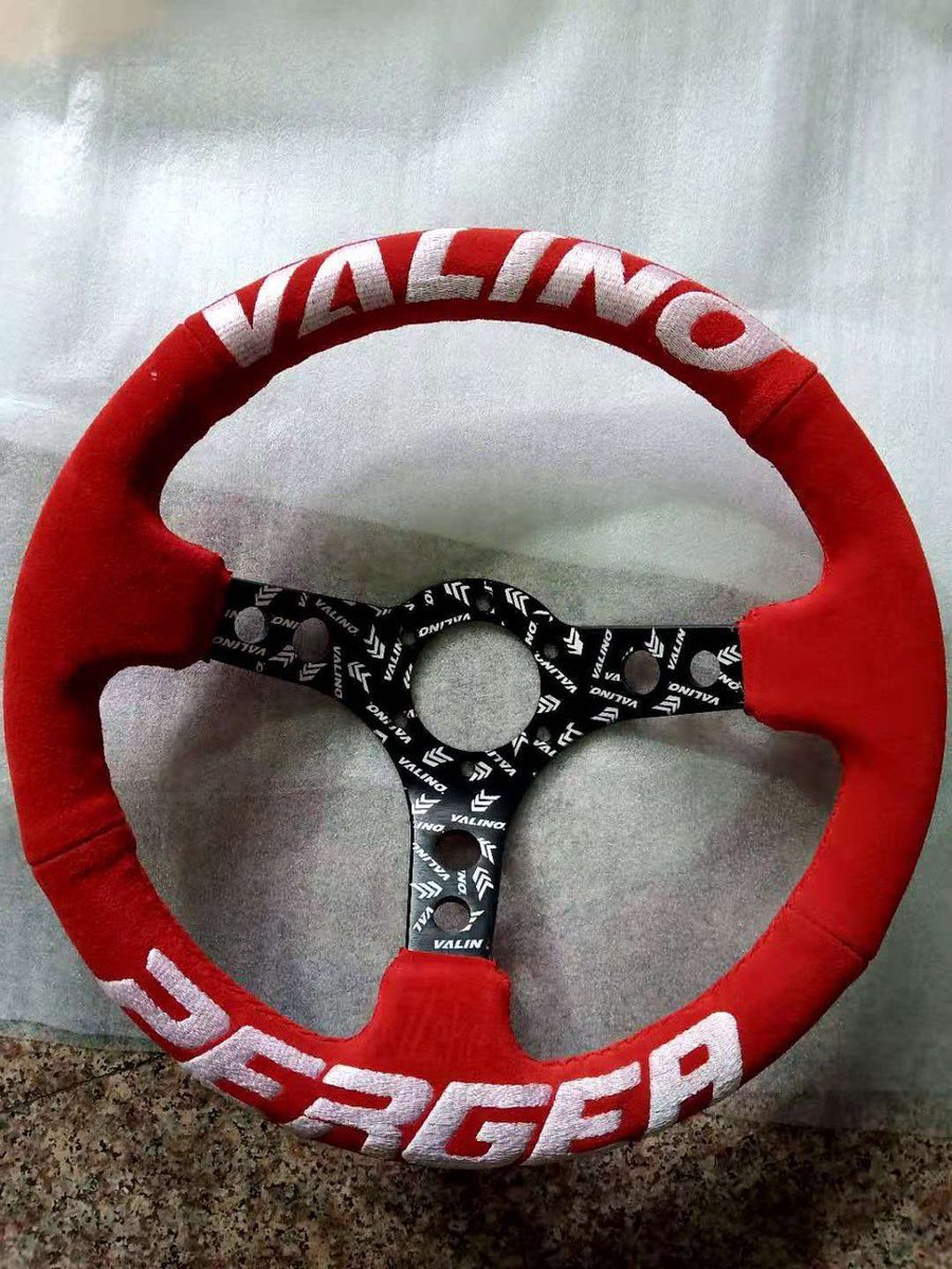 VALINO ステアリング VALINO（ヴァリノ） VALINOステアリング レッド シリアルナンバー入り