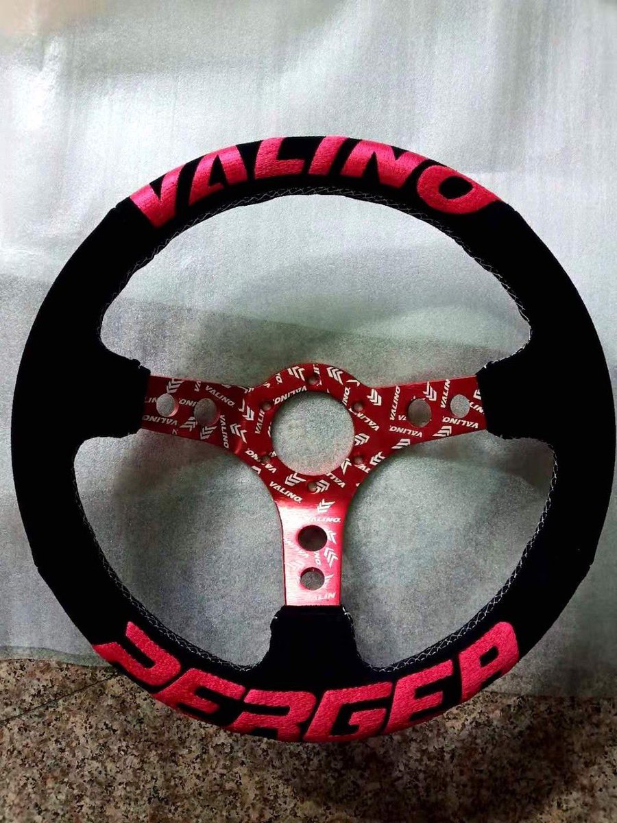 VALINO ステアリング VALINO（ヴァリノ） VALINOステアリング レッド シリアルナンバー入り