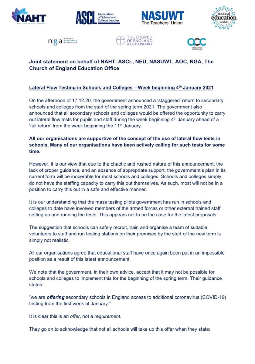 CofE Education tweet media