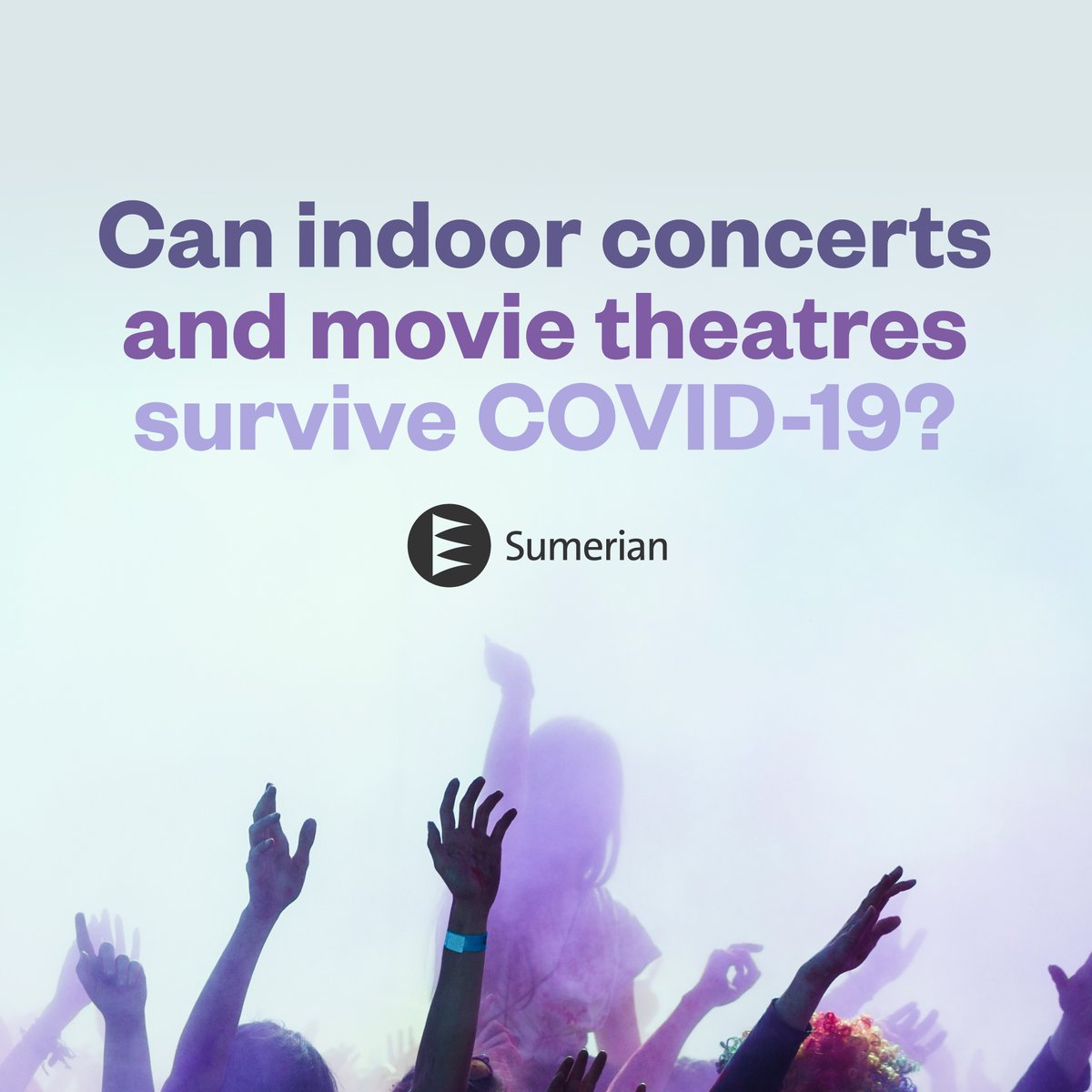 sumerianaudio's tweet photo. People still crave outdoor #entertainment judging by the number of people unmoved by the support for postponement and cancellations of events. Will concerts and movie theatres stay put past the #Covid-19 pandemic? Share your thoughts with us in the comments? #musicnotes #music https://t.co/qCWZc9i0TI