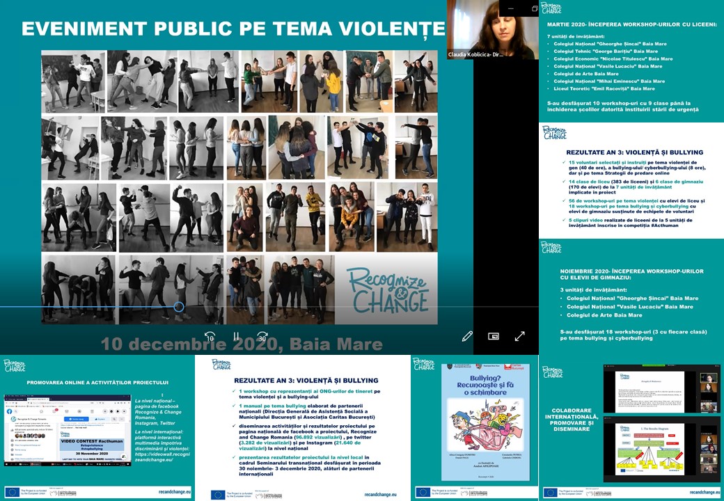 RomaniaChange's tweet photo. The award event for Recognize &amp; Change video contest 2020 - the winners from Baia-Mare, Romania. https://t.co/FUaNd6E0eF