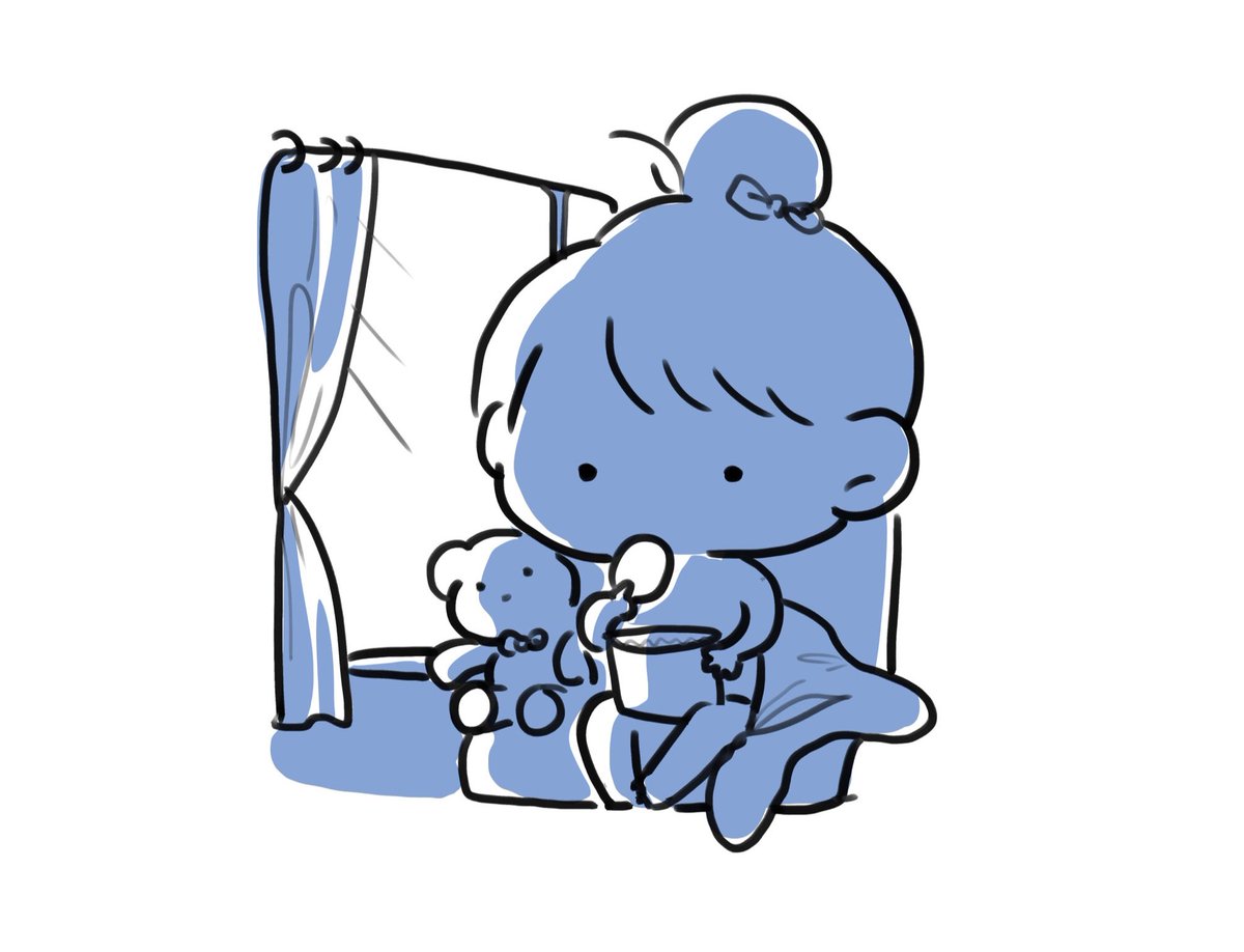 Primrose_CKU's tweet photo. /นั่งกินขนม/ https://t.co/ga3VS8j3P4