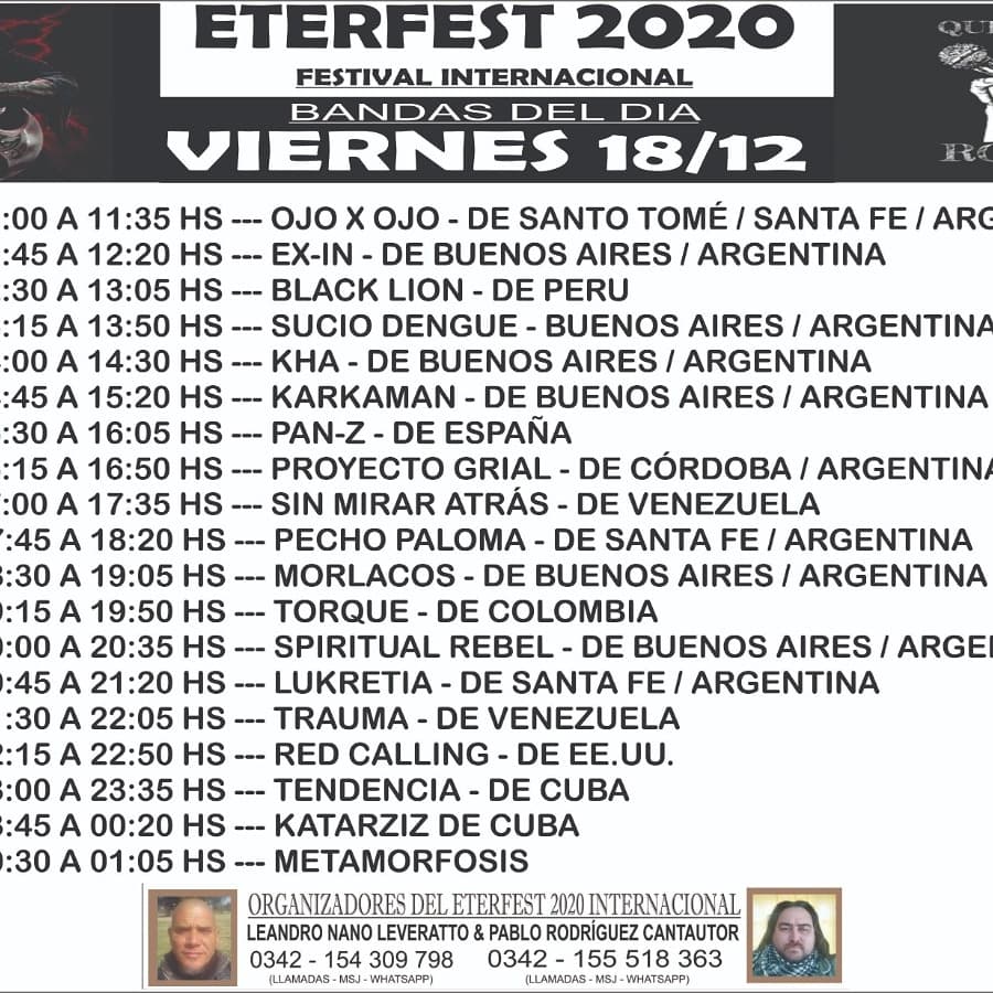 Os esperamos!!! No os podéis perder el festival #Eterfest .

👇👇👇👇👇👇👇👇👇

youtu.be/75iynPYyTFU