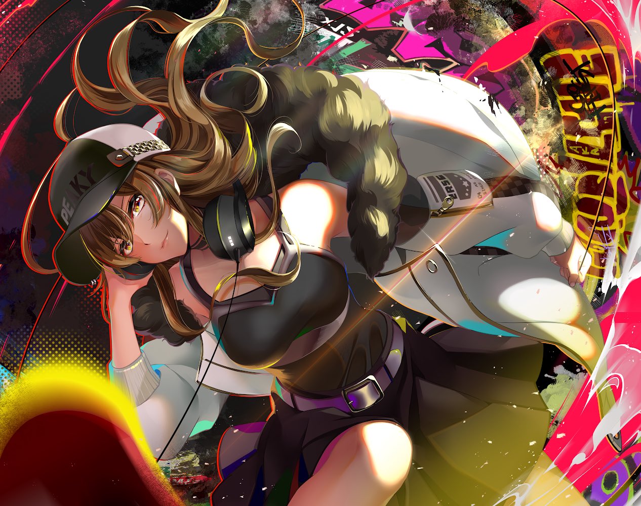 未使用 D4DJ イラストスクラッチ Peaky P-key