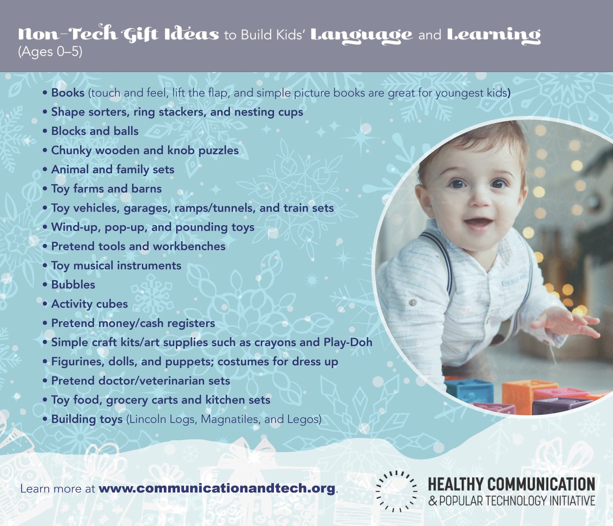 ASHAWeb's tweet photo. Last minute #holiday gifts for little ones? Check out these suggestions! #language #learning #slpeeps #audpeeps https://t.co/4lL0ayUpf2 https://t.co/k1FM03VtuL