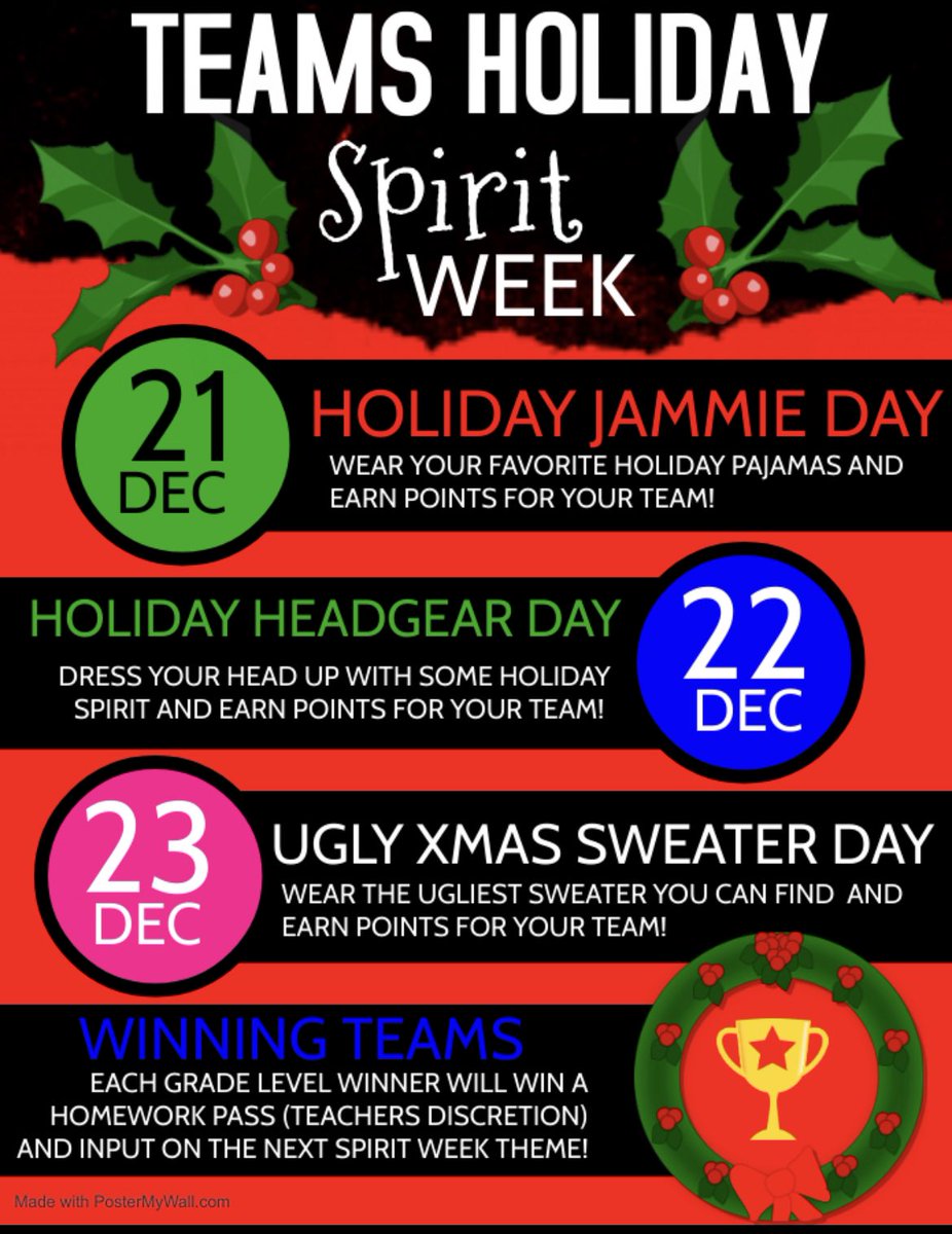 jh_sd111's tweet photo. Virtual Spirit Week! 

1.Participate 
https://t.co/as6bOHvNRd on 
https://t.co/GWv2yfYChU! 

We can’t wait to see your Liberty spirit... and above all else, HAVE FUN!!! #ljhspatriotpride #holidayspirit https://t.co/Jo9n2liEyw