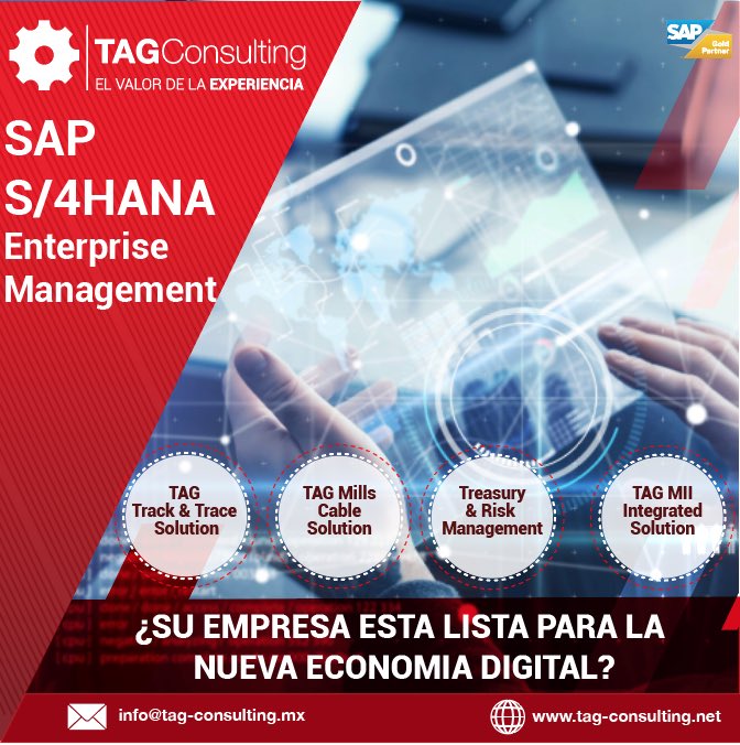 TAGconsulting_'s tweet photo. SAP S/4HANA Enterprise Management es la siguiente generación del ERP inteligente.
https://t.co/6QyR4SNdDZ
Visite el landing page de SAP S/4HANA:
https://t.co/e1nKBdkQ22

#TAGConsulting #TAGConsultingMéxico #TAGConsultingColombia #TAGConsultingBrazil #SAPS4HANA https://t.co/fpu8I8qxXk