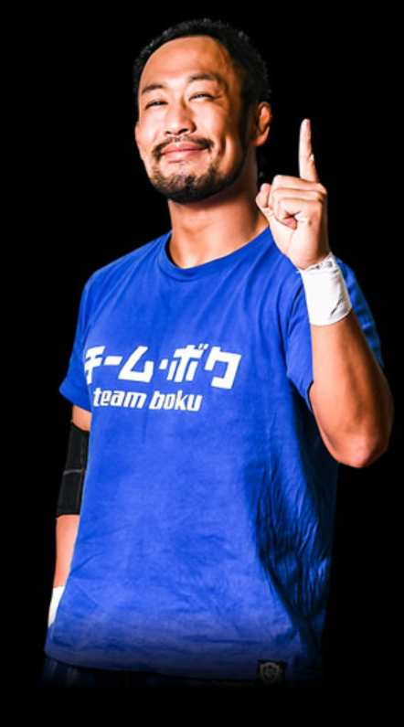 Punch Tominaga- when he wrestled under his shoot name- he lost a match so he must had a PUNCH PERM- then he became Punch!- shingo's fav ̶s̶o̶n̶ chair- got posted by shingo so much- he became the most famous trainee- *shakes*- v passionate- family owns a dance studio