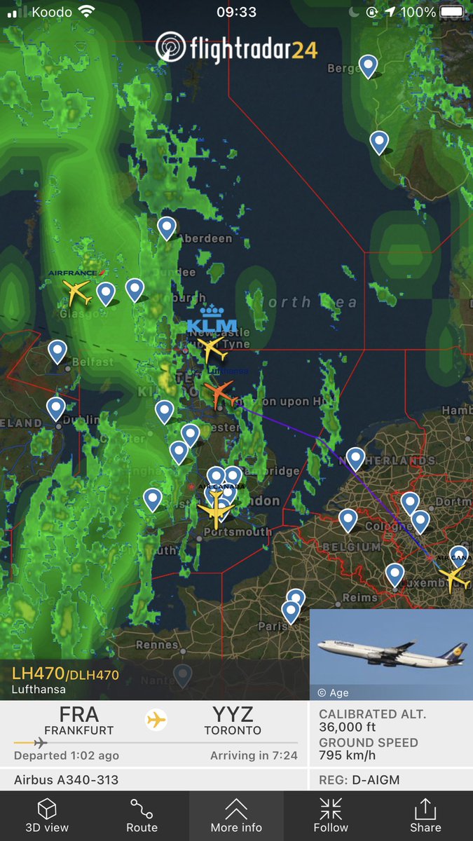 ErnestGutschik's tweet photo. #YYZ Alert π¨ βοΈ (Plane Spotters)
Lufthansa #DLH470 once again sending an Airbus A340-300 to Toronto from Frankfurt. Arrival planned 1700hrs, departure planned 1835hrs. https://t.co/ekH1vFMWc1