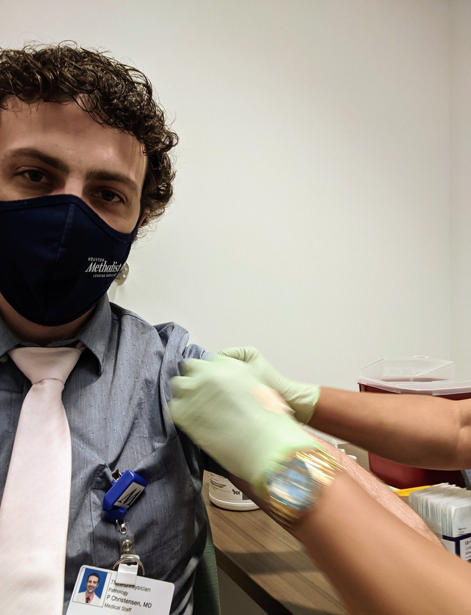 #igotvaccinated #trustthescience <a href="/MethodistHosp/">Houston Methodist</a>