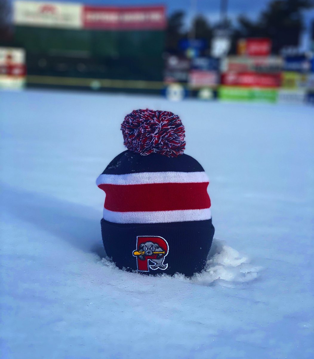 In honor of our first Nor’easter ❄️, retweet and follow us to enter to win a Sea Dogs winter hat!