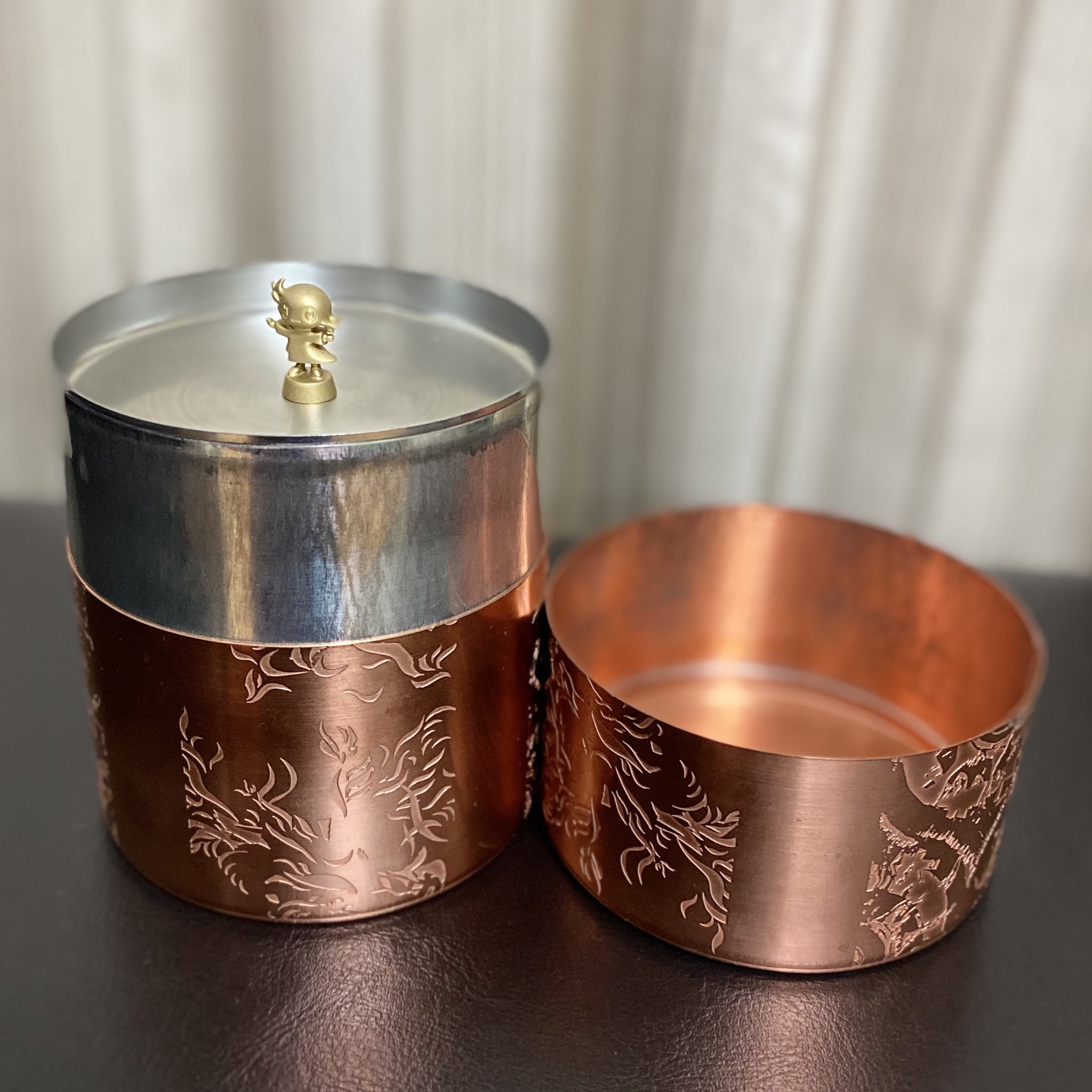 期間限定値下げ中！あと3日】開化堂 茶筒 宝づくし