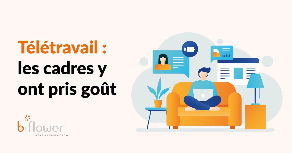 bflower's tweet image. Reviendra-t-on à terme à du 100 % en présentiel ? Ce n’est clairement pas le souhait de la grande majorité des cadres du secteur privé. loom.ly/_nblet0