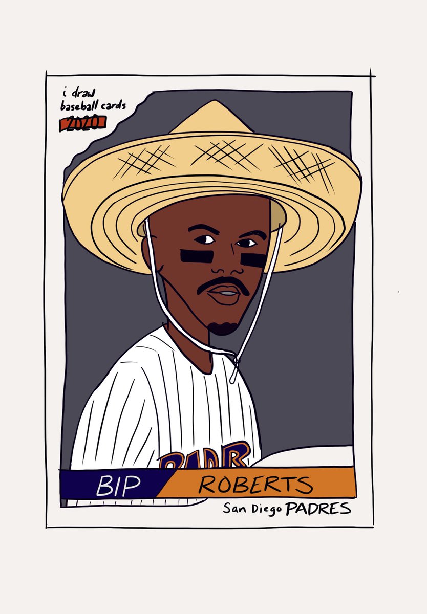 mosley_mark's tweet photo. Cardboard Legend Bip Roberts https://t.co/txVvbwZVry
