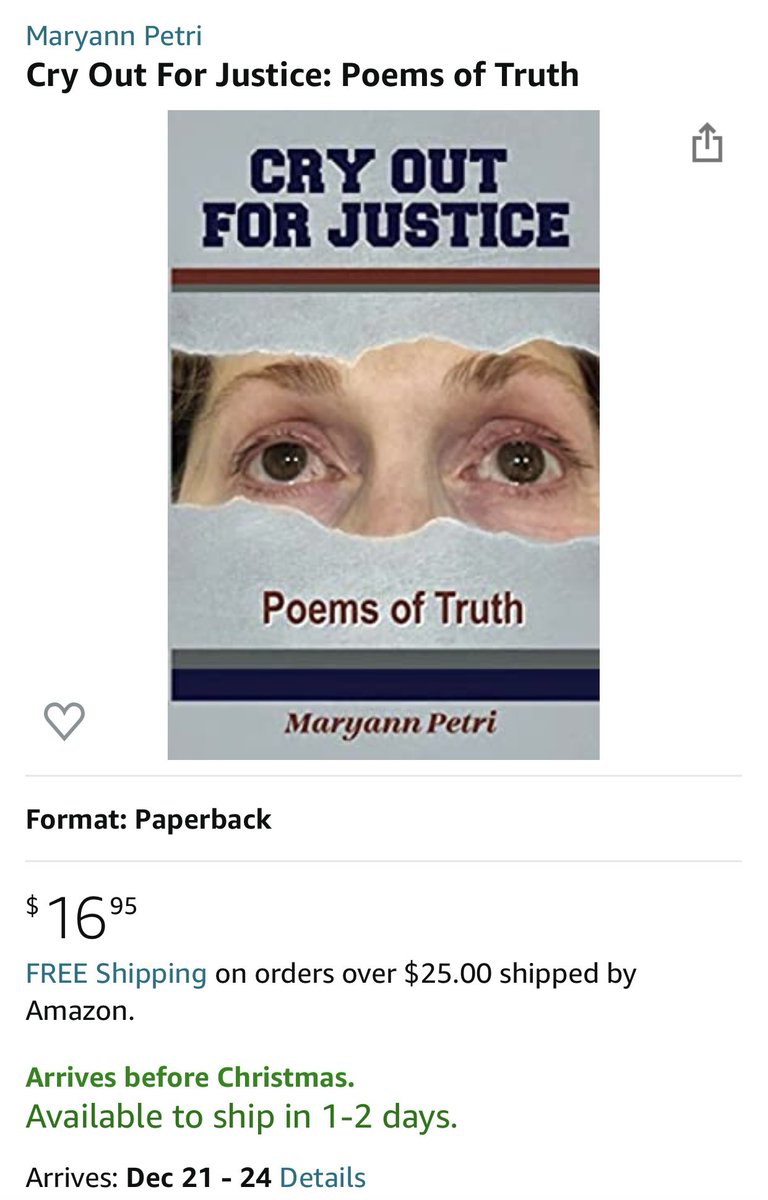 PetriMaryann's tweet photo. My book of poems is out, with a touch of sarcasm regarding judges, CPS, caseworkers and GAL.  Available on Amazon https://t.co/2xpxlGhIeo