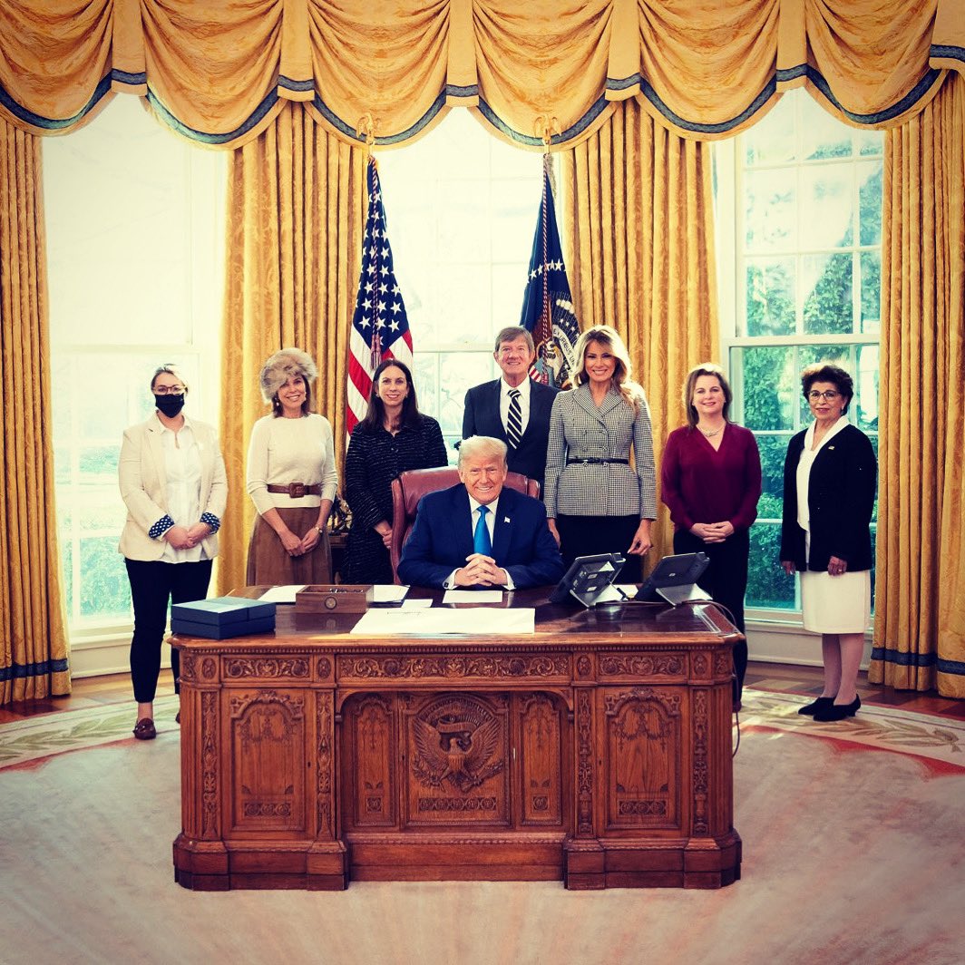Yesterday <a href="/POTUS/">President Donald J. Trump</a> signed a bill authorizing the "Every Word We Utter" Monument. This landmark will serve as a tribute to the brave women who devoted their life to the women's suffrage movement, the ratification of the 19th Amendment, &amp; those who still fight for women's equality.