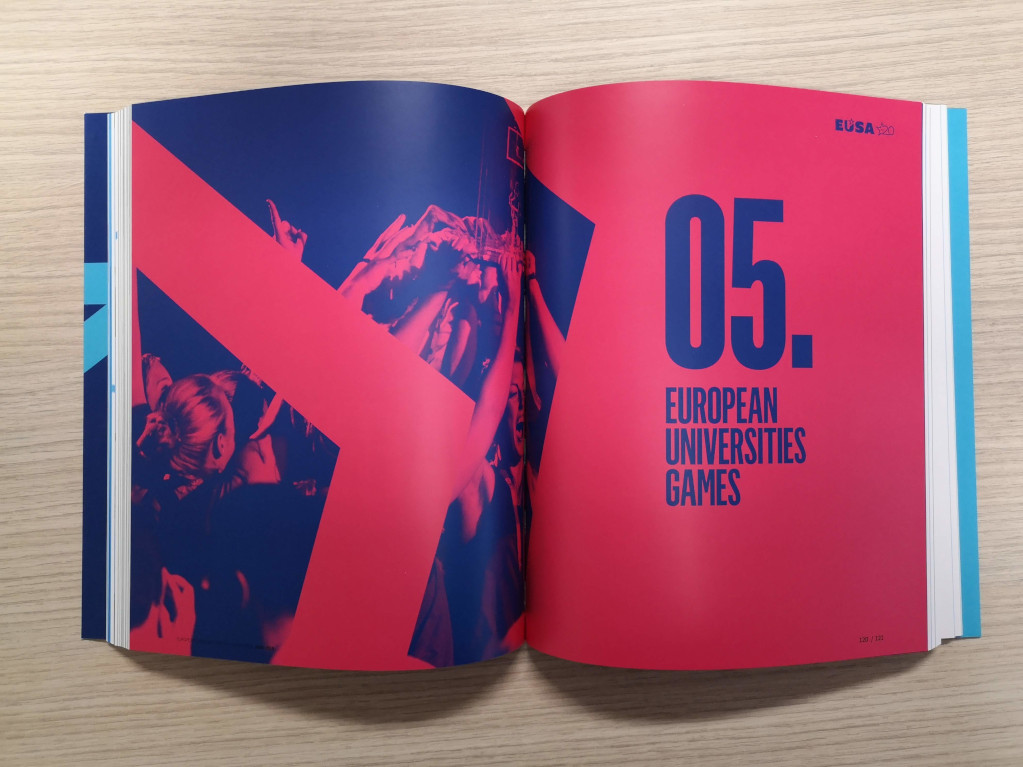 eusaunisport's tweet photo. EUSA is proud to present its special edition 20th Anniversary Book, commemorating two decades of the European University Sports Association while celebrating the organisation’s immense growth over the past 20 years.

➡ https://t.co/tgSUTqyUs7

#myeusa #eusaunisport https://t.co/KfLh7Z69TE