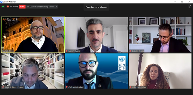NeST_SSC's tweet photo. Thank you @esteves_paulo, Director, @BRICSPolicy for presenting the perspective from Brazil #labour market- creating professional and training centre in the Latin America is important, particularly in Amazon area for dealing in #sustainability, #Delhiprocess @RIS_NewDelhi https://t.co/gGk6SaaYeF