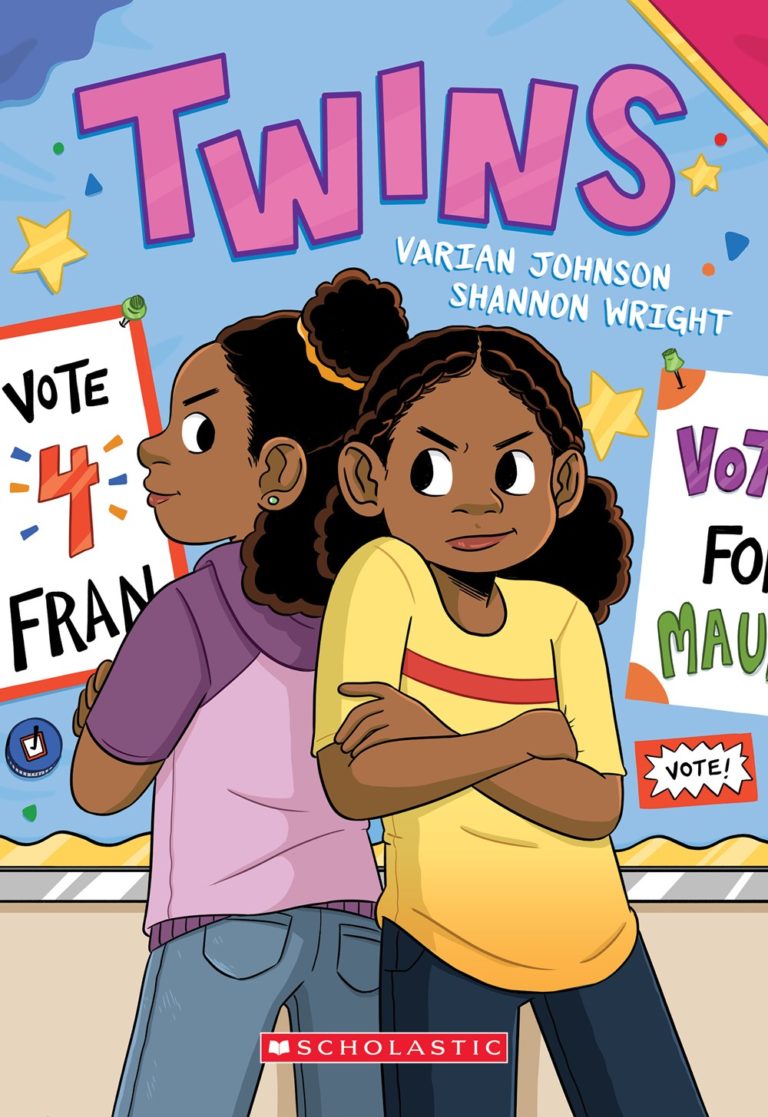 3. Twins by Varian Johnson, illustrated by Shannon Wright Because Varian Johnson and Shannon Wright created a phenomenal graphic novel readers will pass from hand to hand, from heart to heart.  https://100scopenotes.com/2020/12/18/top-20-books-of-2020-5-1/ and  http://mrschureads.blogspot.com/2020/12/top-20-books-of-2020-5-1.html