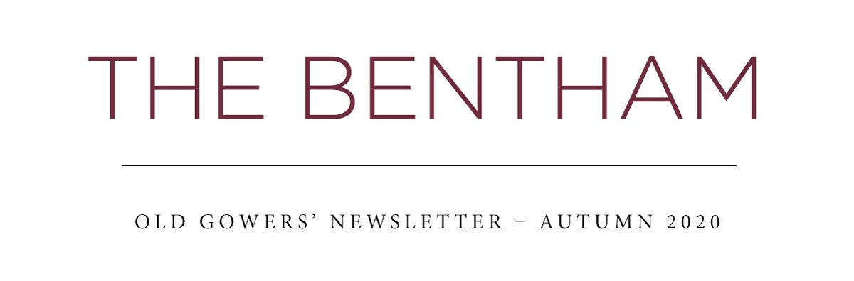 We just sent the latest edition of the OG newsletter, The Bentham. Let us know if you have any issues reading it, or didn't receive it - we're testing a new email service. After today, the Alumni Office will be on leave until 04/01. Happy holidays and all the best for 2021!