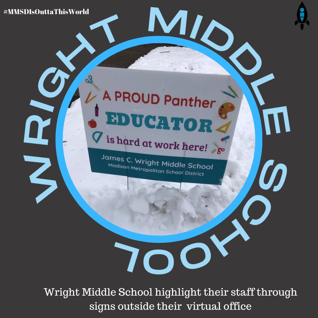 ROCKiTMMSD's tweet photo. We love how @JCWPanthers are celebrating educators who are working hard from home! Not quite the wintery celebrations we would feel if we were in person, but we are celebrating with you loudly as you go into this final day before winter break! #MMSDisOuttaThisWorld @MMSDschools https://t.co/M5N2VJOl01