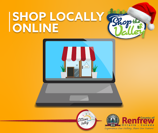 RenfrewCounty's tweet photo. #ShopTheValley this holiday season!🎁Supporting local can look like:

😃Leaving a positive review online
🥦Purchasing locally grown and produced food items
🖱️Shopping locally online from the safety of home
💳Buying a local gift card for a Christmas gift

@CountyOfRenfrew https://t.co/3cbik22aBm